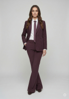 Blazer with patch pockets