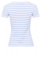 T-shirt in ribbed jersey with stripes