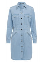 Denim dress in tencel blend