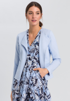 Jersey Jacket with openly falling collar