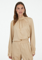 Bluse aus mattem Satin