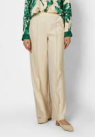 Cropped jacquard pants
