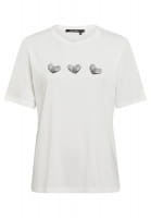 T-Shirt mit Herz Print