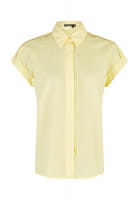 Cotton batiste short sleeve shirt