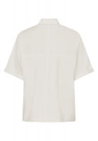 Short-sleeved blouse with embroidery