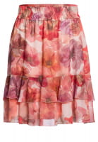 Skirt with floral print