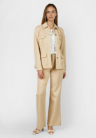 Field jacket with antique wash