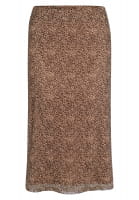 Rock mit Minimal Leo-Print