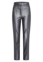 Hose aus veganem Leder