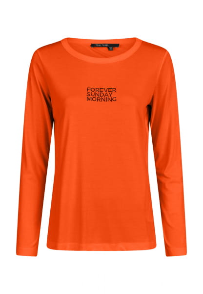 Shirt mit langen Ärmeln und Strass
