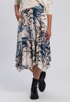 Rock mit abstraktem Animalprint