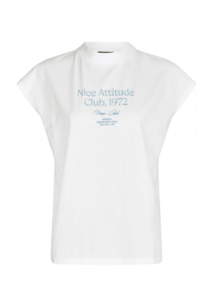 T-Shirt mit Nice-Attitude-Stick