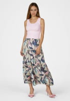 Rippshirt mit Herz Hotfix