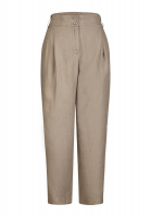 Bundfaltenhose aus sommerlichem Leinen