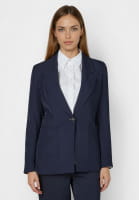 Blazer with sporty quilting