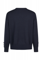 Pullover mit Schmuckknöpfen