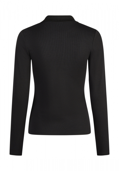 Polo shirt with decorative trim