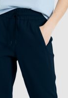 Jersey pants in jogging style