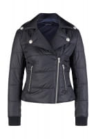 Biker jacket with light padding