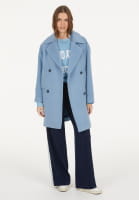 Coat in Italian wool blend