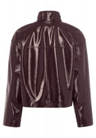 Jacke aus veganem Lackleder
