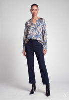 Raglan blouse with print
