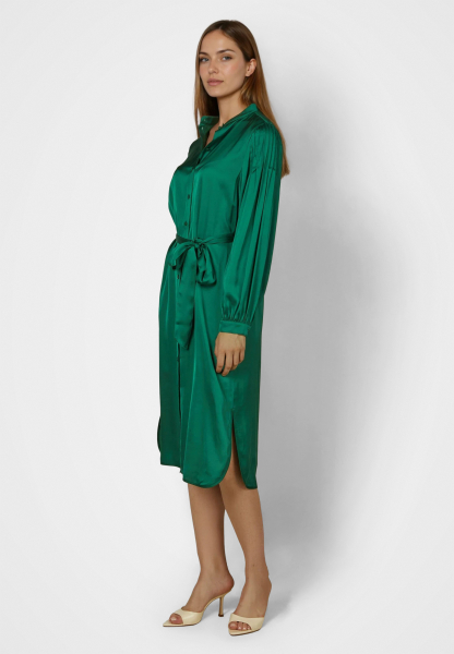 Lightweight satin dress