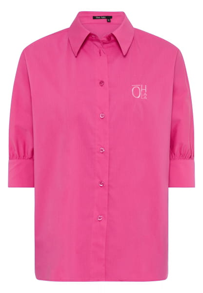 Oversized shirt with 3/4 sleeves