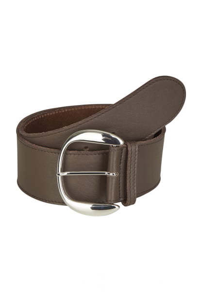 Belt with semicircular buckle