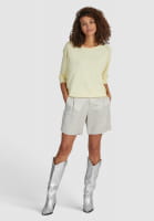 Raglan jumper with round neck