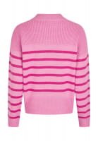 Striped look sweater