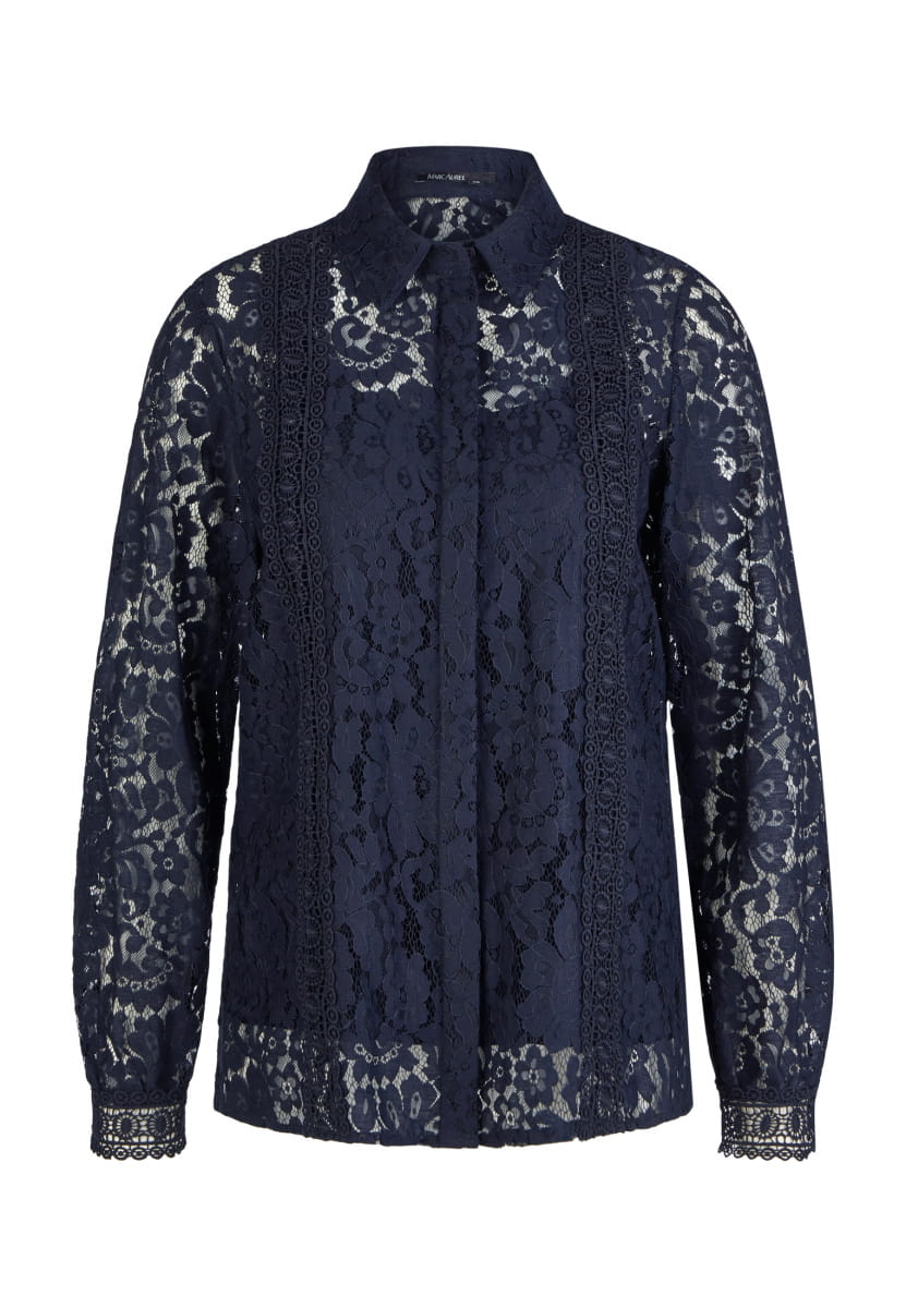 Lace blouse with underlay top | Blouses | Fashion Lace blouse with underlay top | Blouses | Fashion