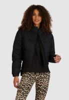 Quilted jacket with recycled artificial down