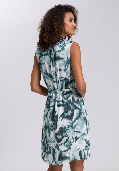 Dress with jungle print