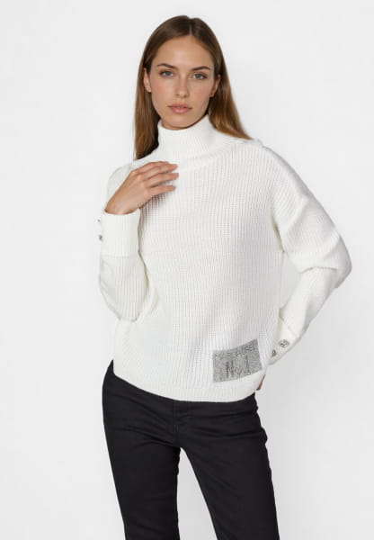 Pullover mit Strass Applikation
