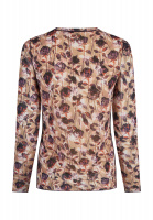 Printed mesh shirt