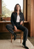 Barrel Fit Jeans mit Laserprint