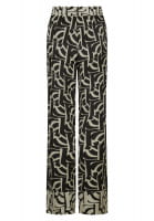 Pyjamahose mit grafischem Print