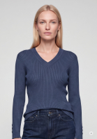 Sweater in sparkling rib knit