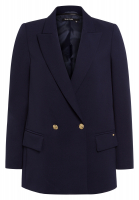 Blazer in elatic twill