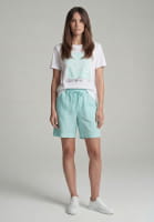 Shirt mit Print und Pailletten