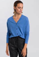Basicstrickjacke im Cardiganstil