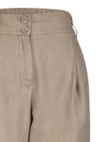 Bundfaltenhose aus sommerlichem Leinen