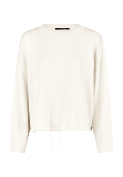 Cropped Pullover aus Cotton-Cashmere