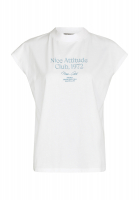 T-shirt with Nice Attitude embroidery