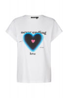 T-Shirt mit "Heart"-Print