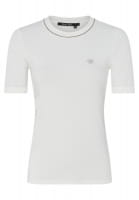 Shirt mit Schmuckketten-Detail