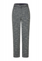 Cropped bouclé pants