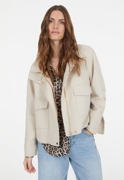 Jacke aus Double-Face