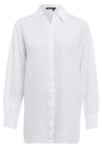 Linen blouse in oversized-look